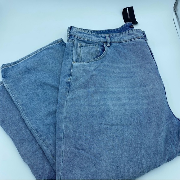 Fashion Nova Denim - Fashion Nova Women's Size 22 Distressed Light Medium Denim Jeans